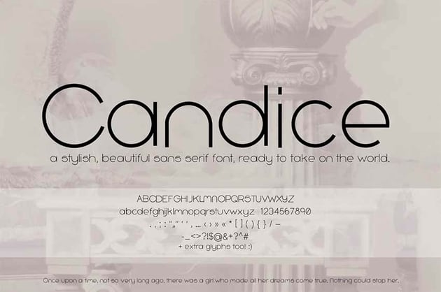 Candice Geometric Letters