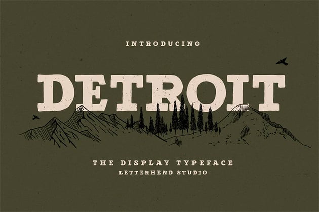 Detroit: Cool Bold Font
