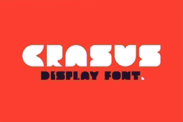 Crasus Thick Bold Font