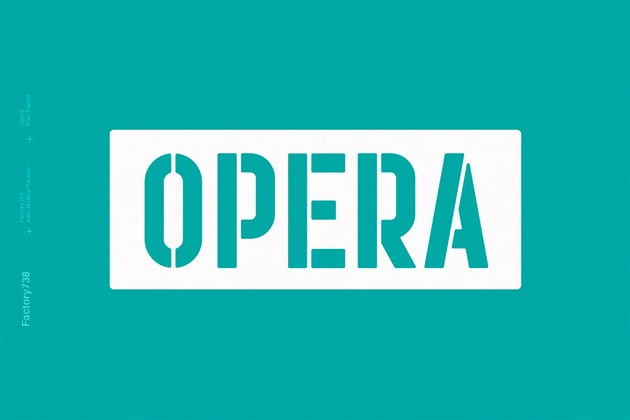 Opera Bold Sans Serif Font