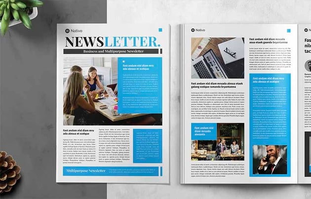 Corporate Newsletter Design