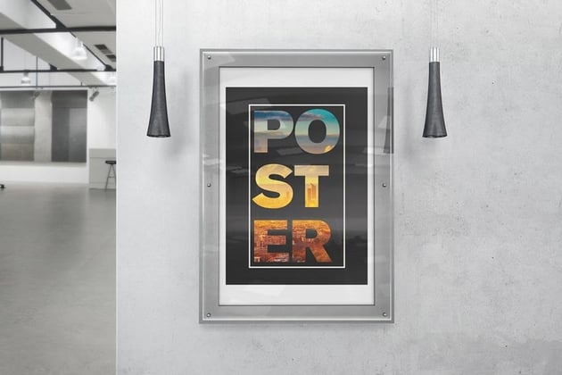 Poster Mockup Template 