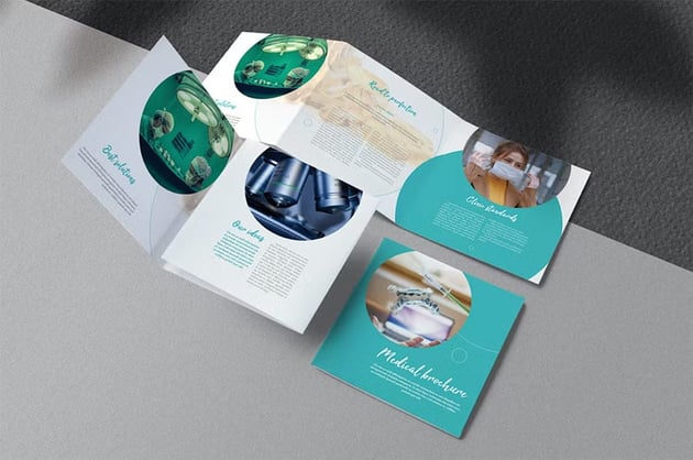 Medical InDesign Brochure Templates 