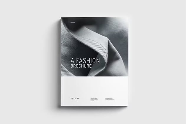 Adobe InDesign Brochure Templates for Fashion