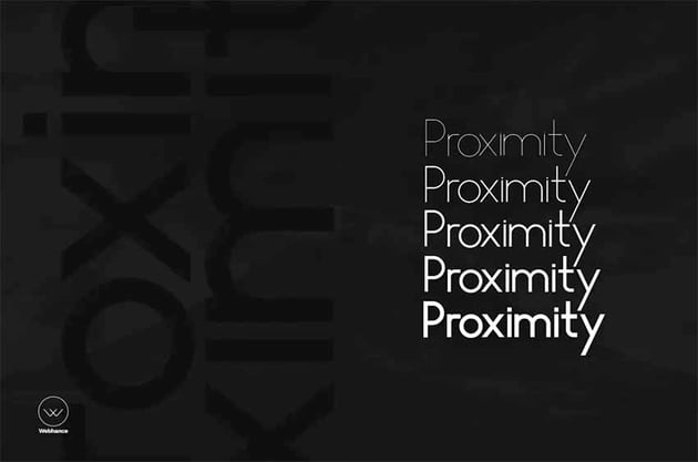Proximity Sans