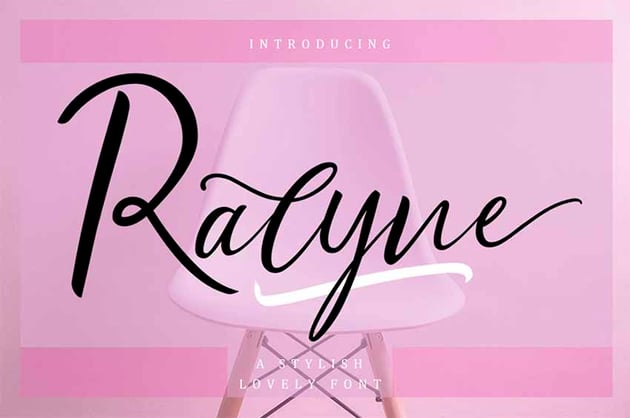 Ralyne Cursive Font