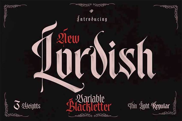 Lordish Blackletter