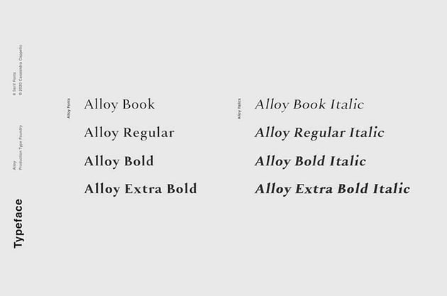 Alloy Sharp Serif