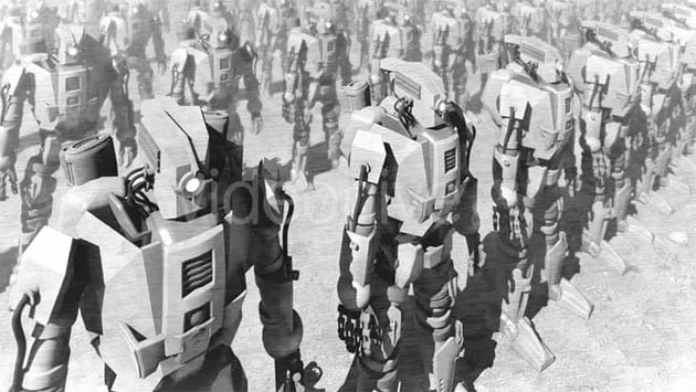 Theme Of Robots And Star Wars