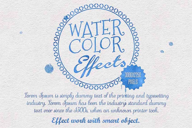 Watercolor Effect Photoshop