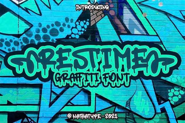 Handwriting Graffiti Font