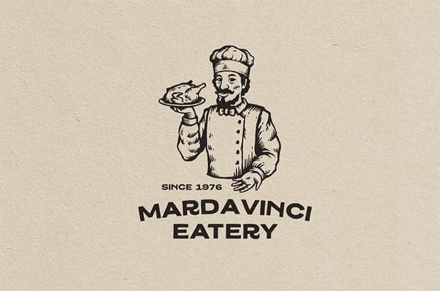 Vintage Elegant Bakery Logo