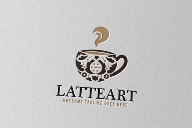 LatteArt Creative Baking Logo