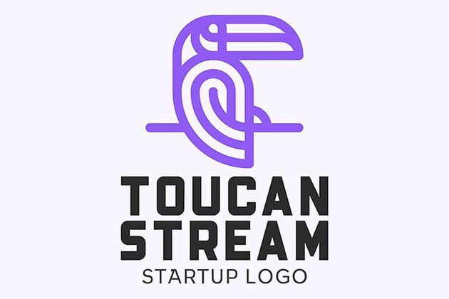 Logo Template to Design a Startup Toucan Logo