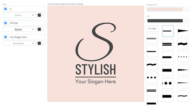 Logo Design Maker for Stylish Clothing Brand