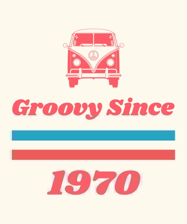 70s Retro T-Shirt Template