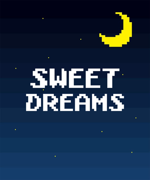 Moon T-Shirt Design Template with 8-Bit Graphics