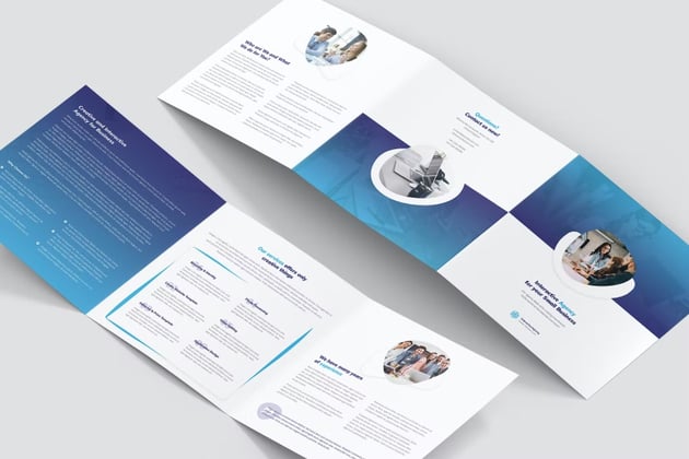 Trifold Brochure Template Photoshop