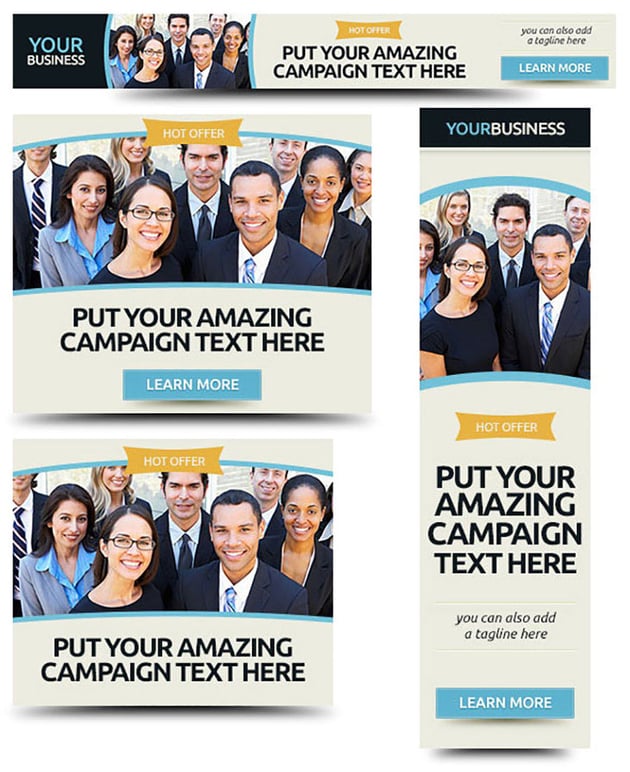 Corporate Web Banner Design Template 37