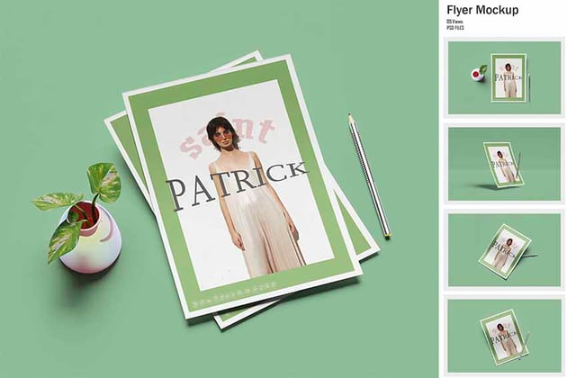 Mockup  Flyer Design Templates 