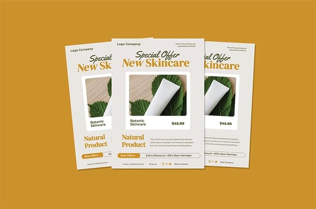 New Skincare Product Flyer 