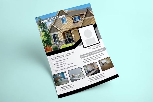 Real Estate Flyer Template With Photos 