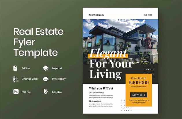 Real Estate Flyer Template
