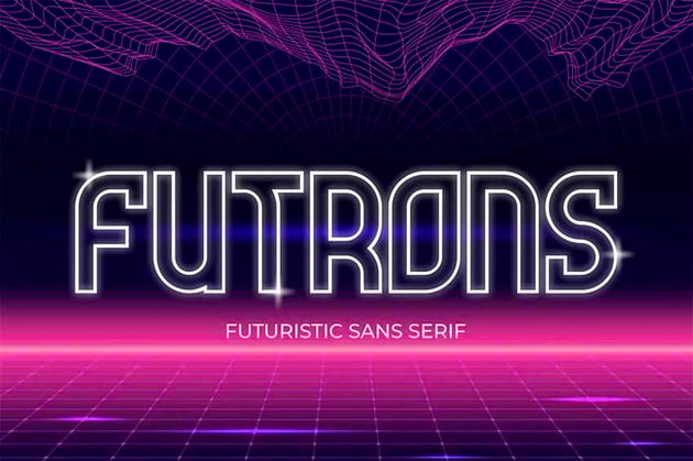 Futrons Retro Sci Fi Font