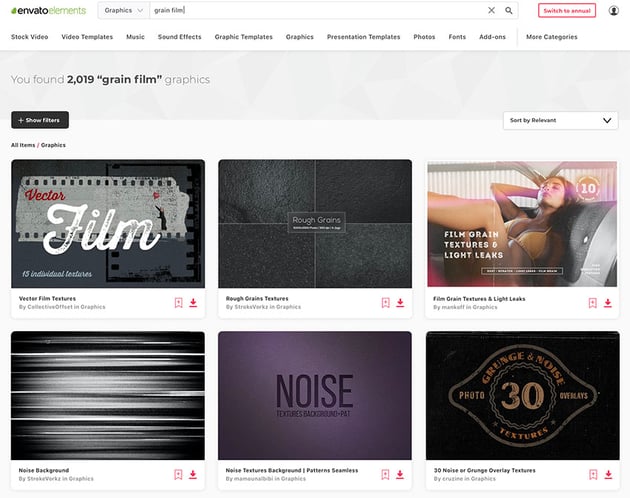 Unlimited Downloads at Envato Elements