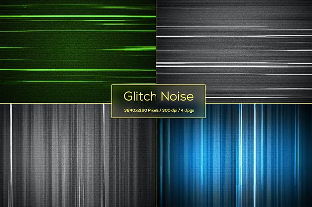 Glitch Noise Backgrounds