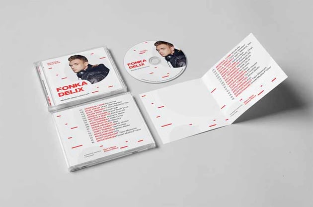 Back Cover of a CD