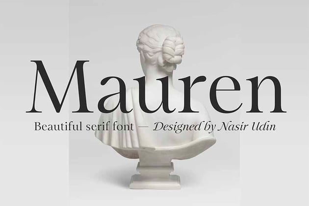 Mauren Old Time Fonts