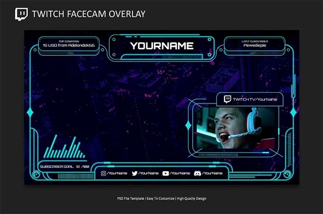 Twitch Stream Overlays