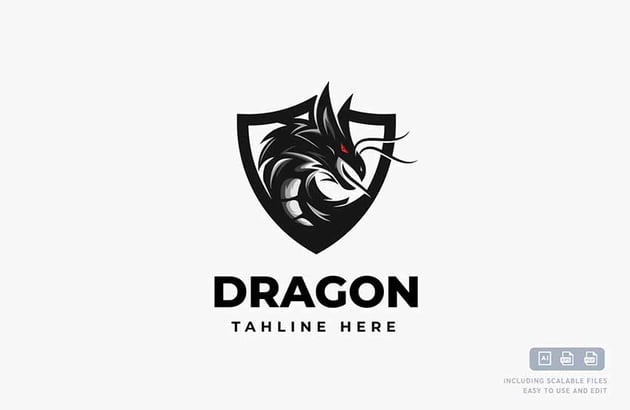 Black Dragon Logo