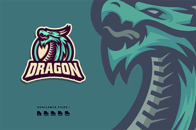 Logo With a Dragon