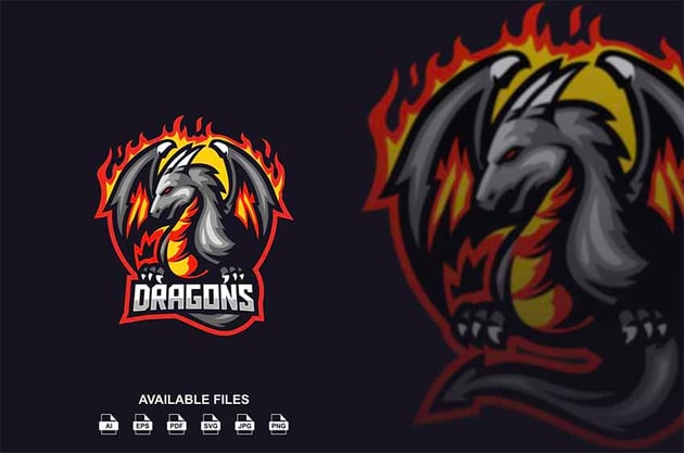 Black Dragon Logo