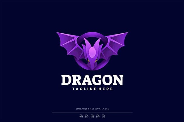 Logo With a Dragon