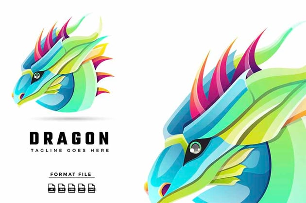 Cool Dragon Logos