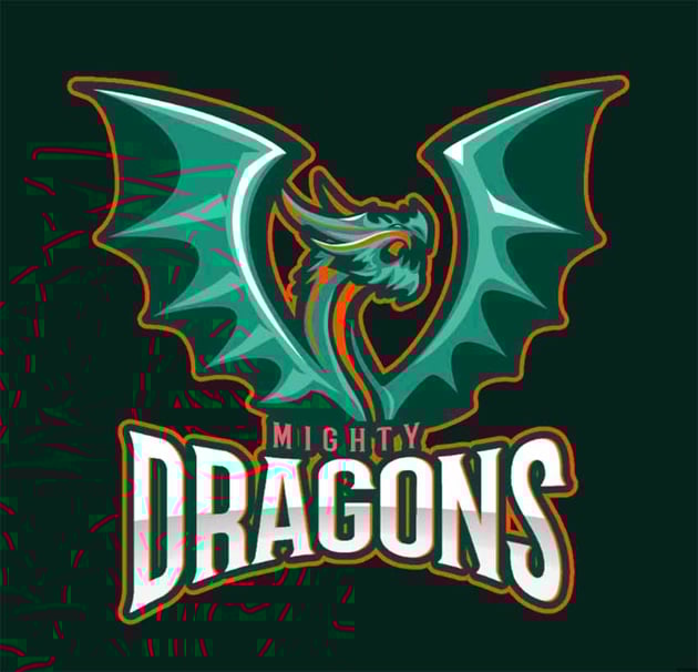 Dragon Symbol Logo