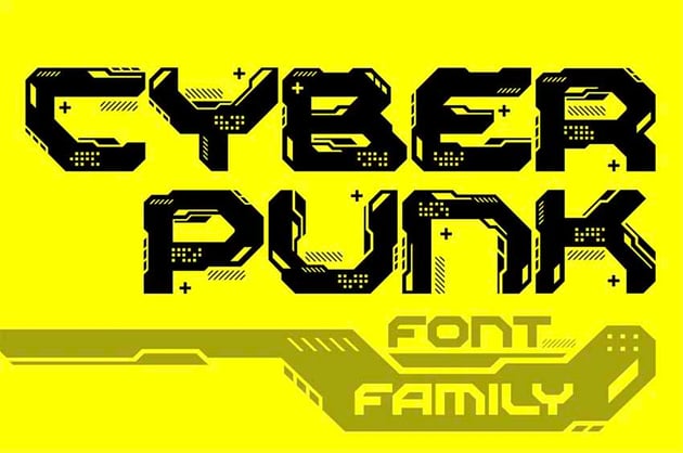 Cyber Punk Fonts