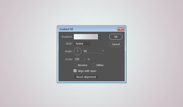 Gradient Fill Settings