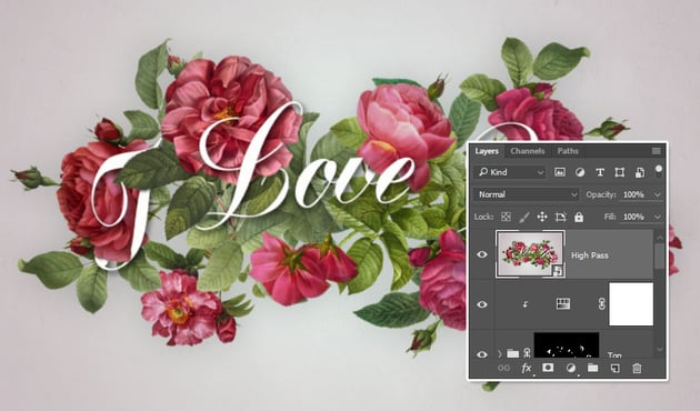 Create the High Pass Layer