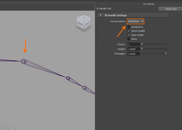 Current solver to ikSCsolver