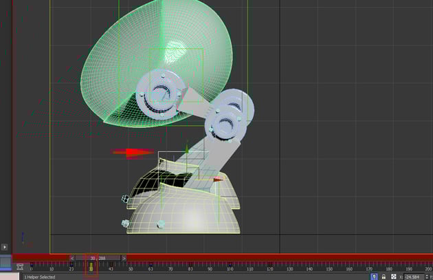 With the right leg dummy selected