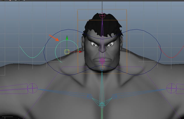 Create one more circle curve 