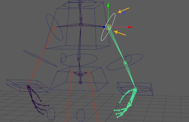 Constrain  Point constrain