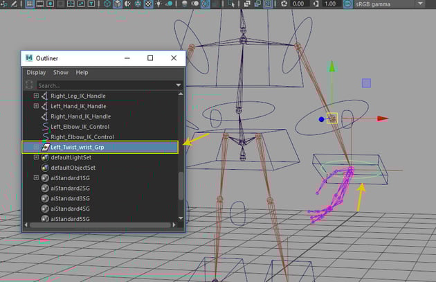 Open Outliner window