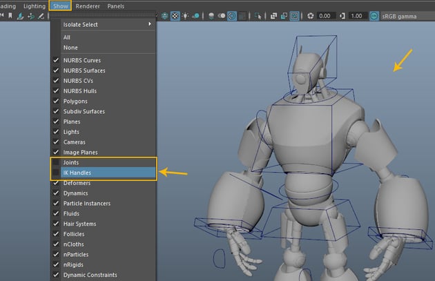 Joints and IK Handles