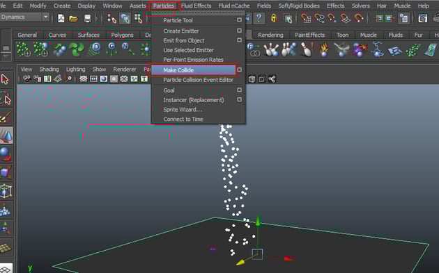 Particles  Make Collide
