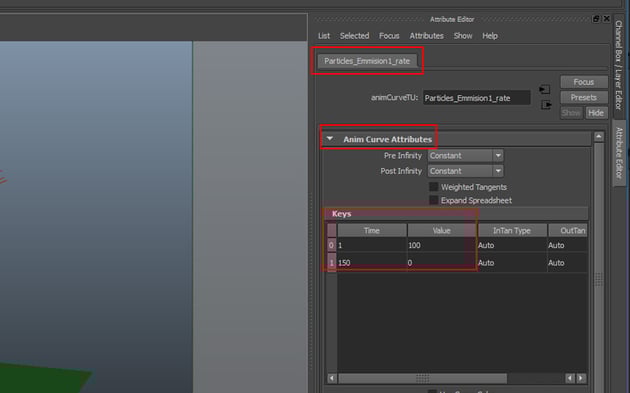 Anim Curve Attributes